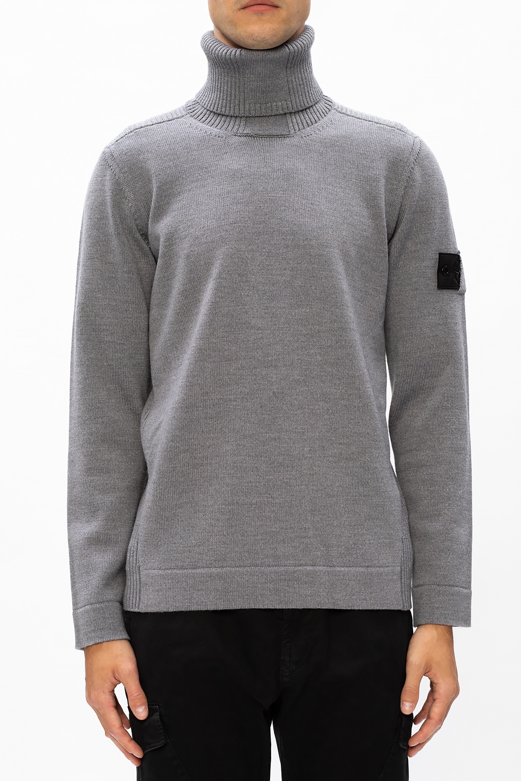 Stone island 2025 turtleneck grey